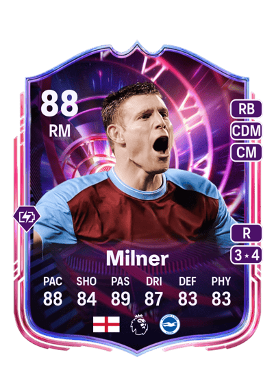 James Milner Time Warp 88 OVR