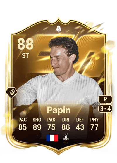 Jean-Pierre Papin Classic XI Hero 88 OVR