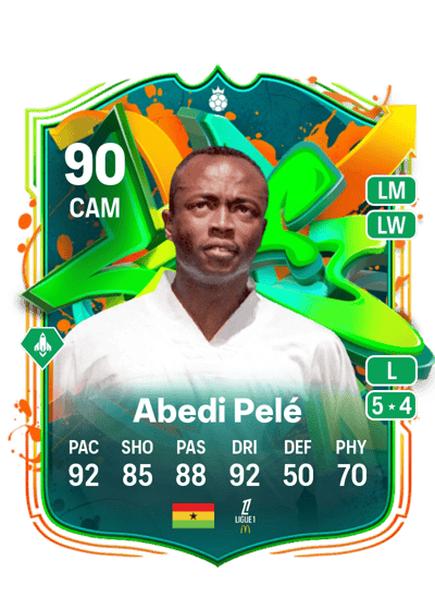 Abedi Pelé Joga Bonito Hero 90 OVR