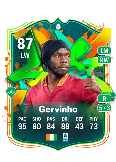 Gervinho Joga Bonito Hero 87 OVR