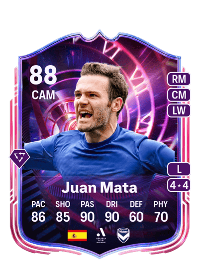 Juan Mata Time Warp 88 OVR