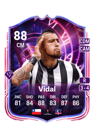 Arturo Vidal Time Warp 88 OVR