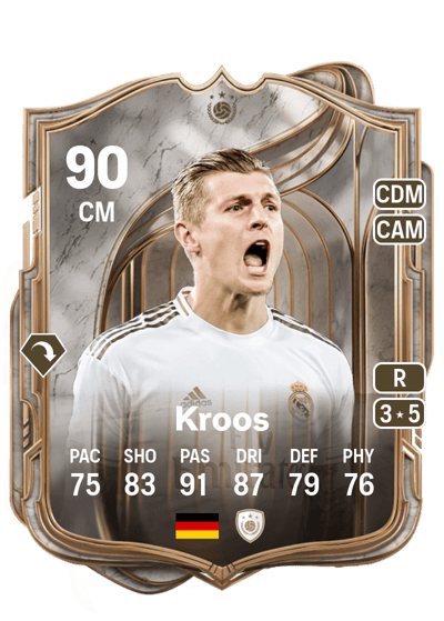 Toni Kroos Champion Icon 90 OVR