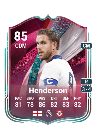 Jordan Henderson Festival of Football: Captains 85 OVR