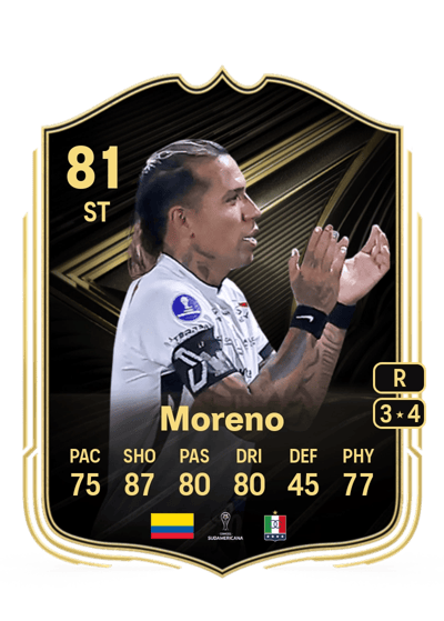 Dayro Moreno Team of the Week 81 OVR