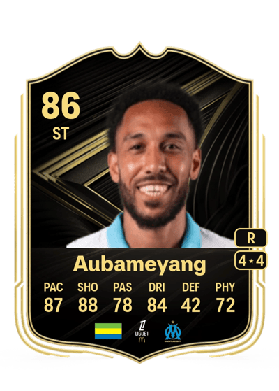 Pierre-Emerick Aubameyang Team of the Week 86 OVR