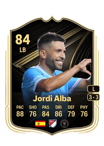 Jordi Alba Team of the Week 84 OVR
