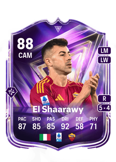 Stephan El Shaarawy FC Pro Live 88 OVR