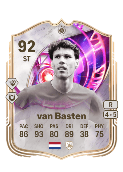 Marco van Basten Time Warp Icon 92 OVR