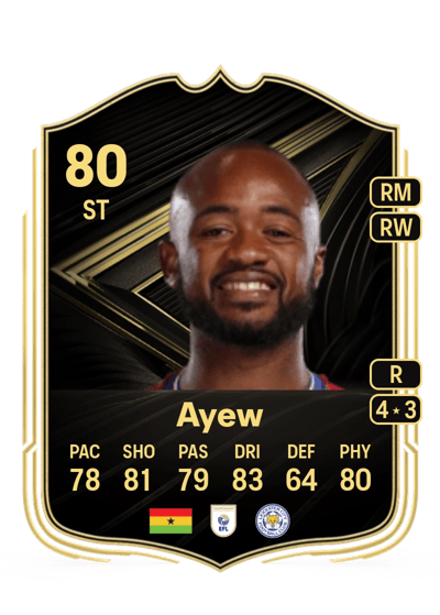 Jordan Ayew Team of the Week 80 OVR