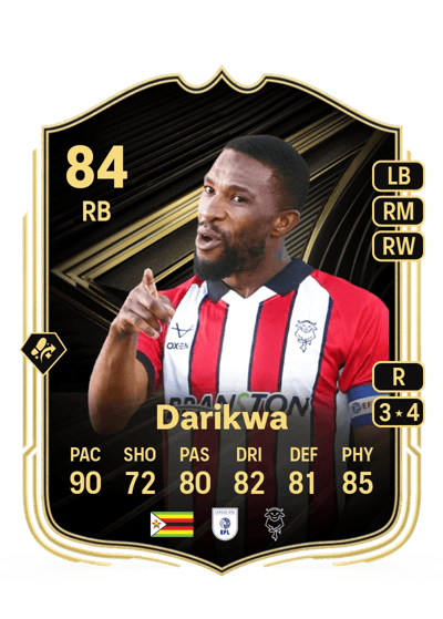 Tendayi Darikwa Team of the Week 84 OVR