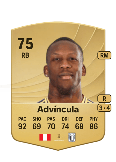 Luis Advíncula Common 75 OVR
