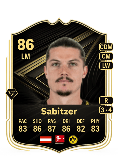 Marcel Sabitzer Team of the Week 86 OVR