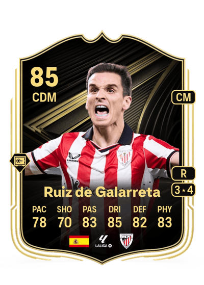 Ruiz de Galarreta Team of the Week 85 OVR