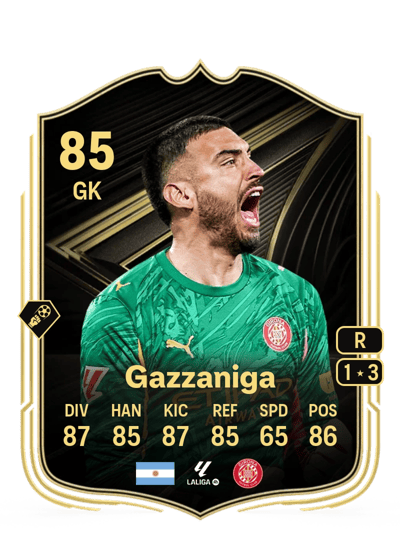 Paulo Gazzaniga Team of the Week 85 OVR