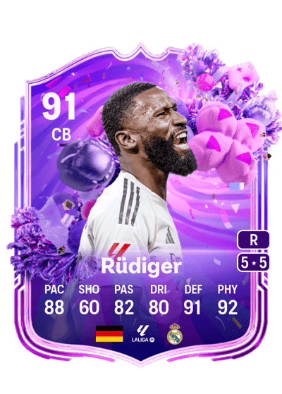 Antonio Rüdiger FUT Birthday 91 OVR
