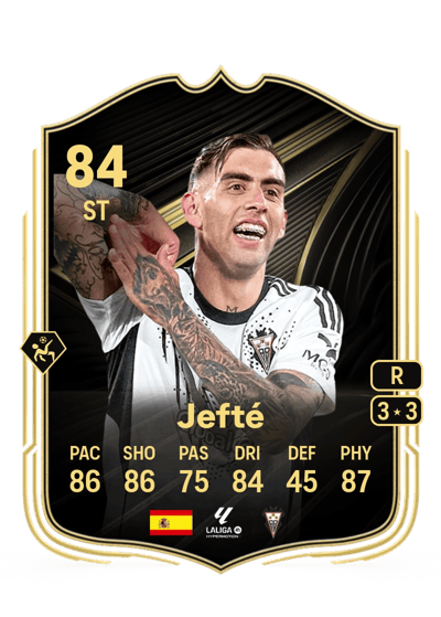 Jefté Team of the Week 84 OVR