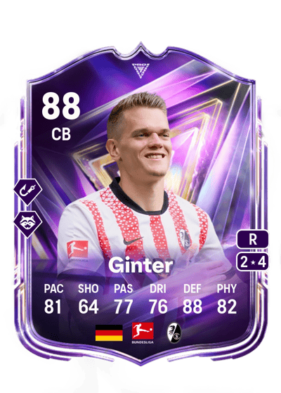 Matthias Ginter FC Pro Live 88 OVR