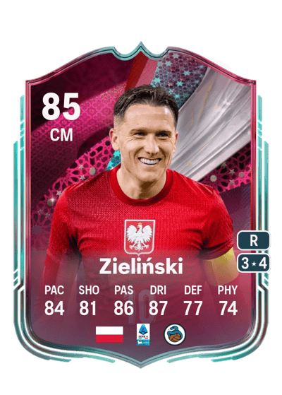 Piotr Zieliński Festival of Football: Captains 85 OVR