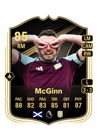 John McGinn Team of the Week 85 OVR