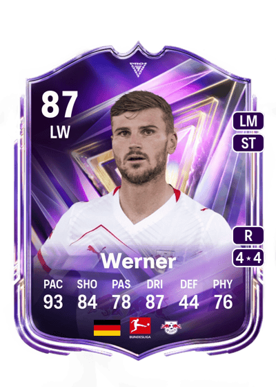 Timo Werner FC Pro Live 87 OVR