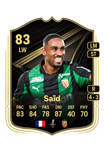 Wesley Saïd Team of the Week 83 OVR