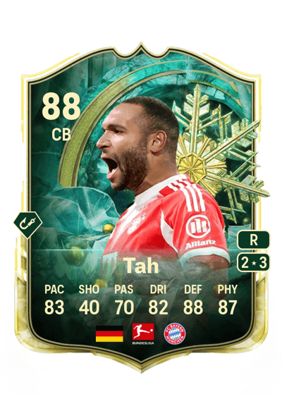 Jonathan Tah Winter Wildcards 88 OVR