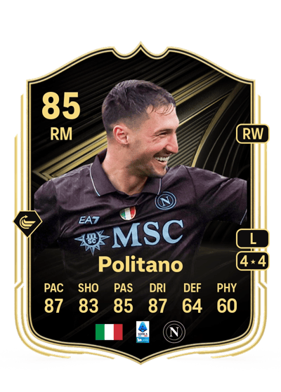 Matteo Politano Team of the Week 85 OVR