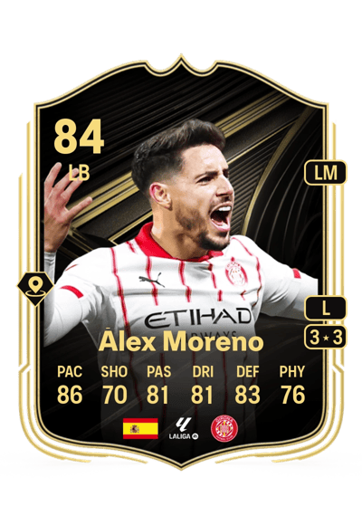 Álex Moreno Team of the Week 84 OVR