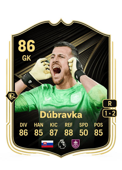 Martin Dúbravka Team of the Week 86 OVR