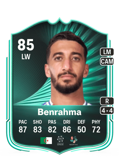 Saïd Benrahma SQUAD FOUNDATIONS 85 OVR