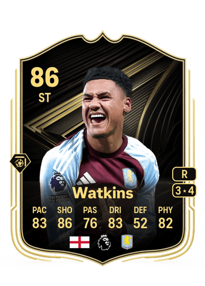 Ollie Watkins Team of the Week 86 OVR