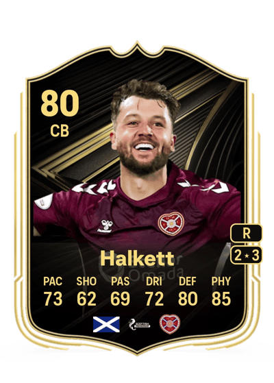 Craig Halkett Team of the Week 80 OVR