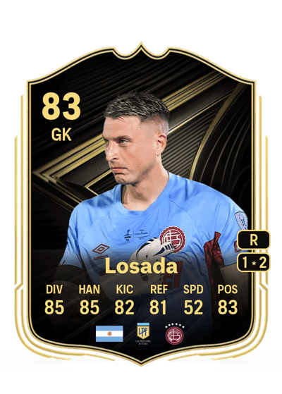 Nahuel Losada Team of the Week 83 OVR