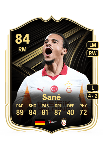 Leroy Sané Team of the Week 84 OVR