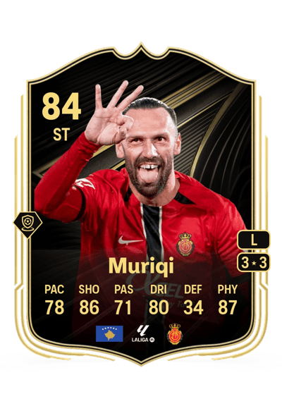 Vedat Muriqi Team of the Week 84 OVR
