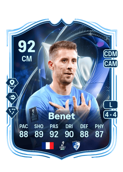 Jessy Benet TOTS HM 92 OVR