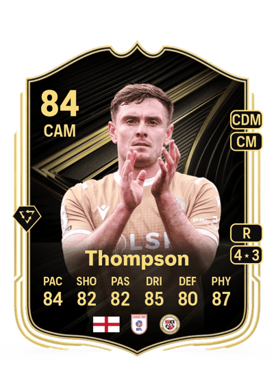 Ben Thompson Team of the Week 84 OVR