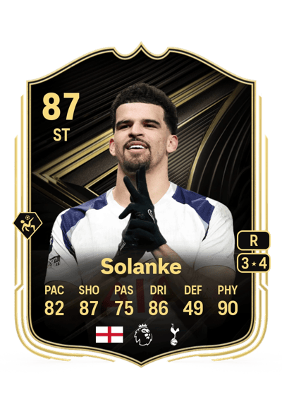 Dominic Solanke Team of the Week 87 OVR