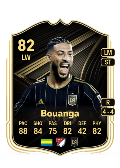 Denis Bouanga Team of the Week 82 OVR
