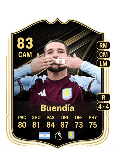 Emiliano Buendía Team of the Week 83 OVR