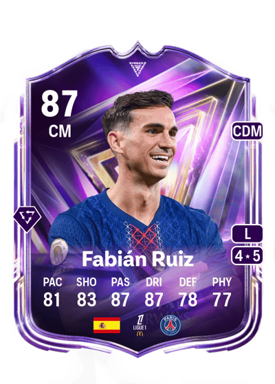 Fabián Ruiz FC Pro Live 87 OVR