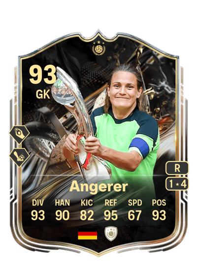 Nadine Angerer Trophy Titans ICON 93 OVR