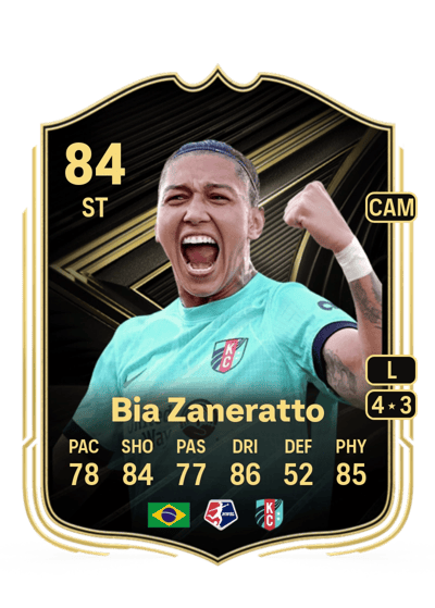 Bia Zaneratto Team of the Week 84 OVR