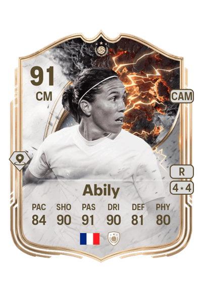 Camille Abily Thunderstruck ICON 91 OVR