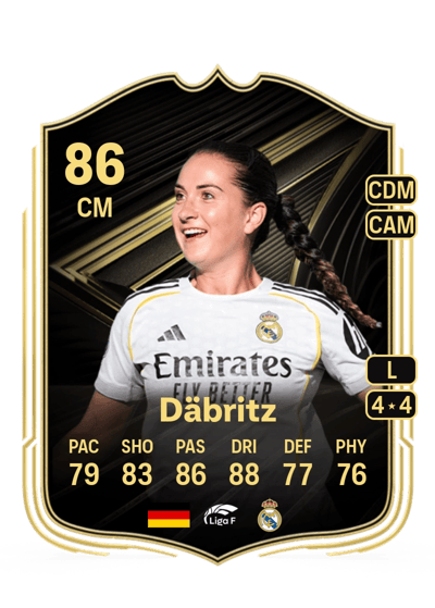 Sara Däbritz Team of the Week 86 OVR