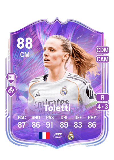 Sandie Toletti Fantasy UT 88 OVR
