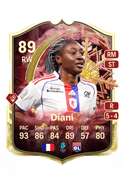 Kadidiatou Diani Winter Wildcards Red 89 OVR