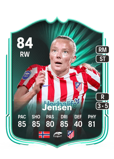 Synne Jensen SQUAD FOUNDATIONS 84 OVR