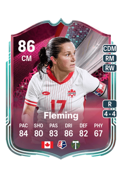 Jessie Fleming Festival of Football: Captains 86 OVR